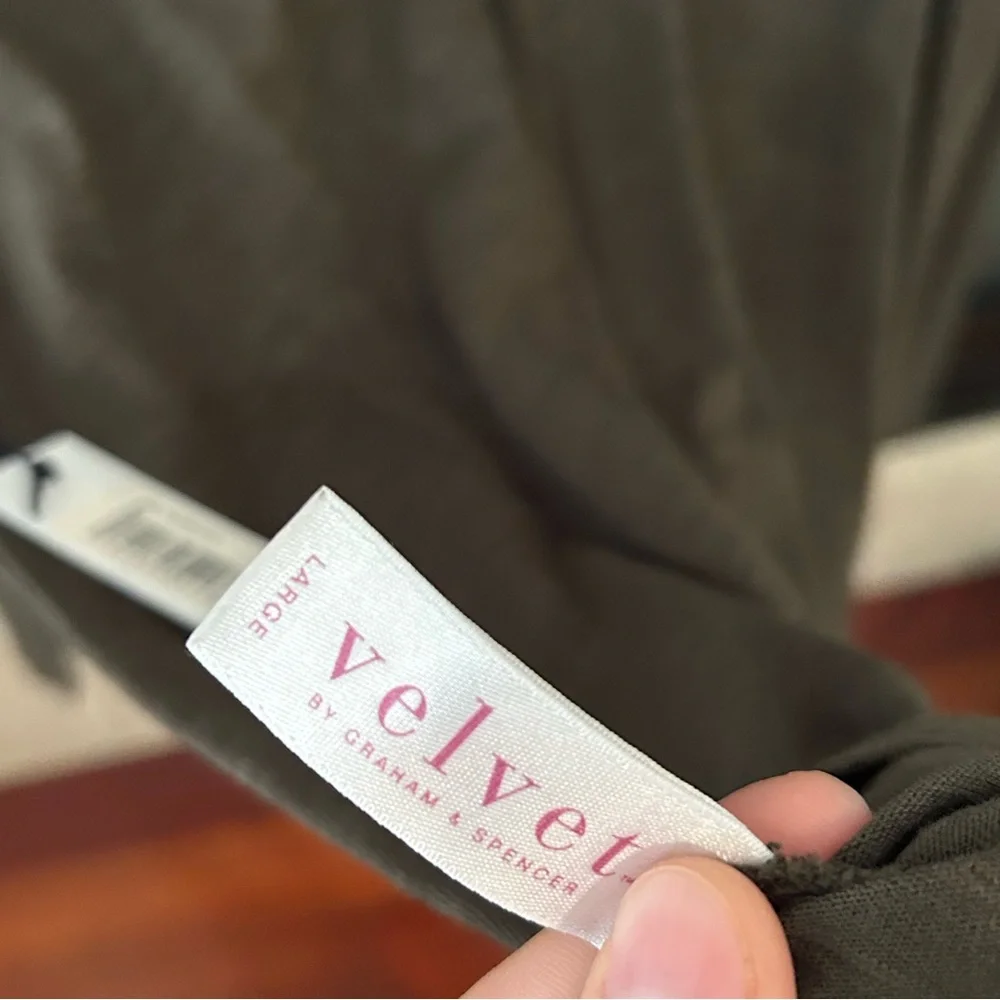 Velvet by Graham & Spencer Longsleeve V-Neck - Picture 6 of 6